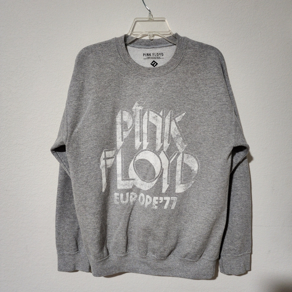 Pink Floyd Heather Gray Crewneck Sweater Size Small/ Medium